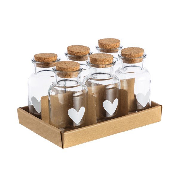 Sada 6 skleniček Unimasa Heart, 250 ml-image-1