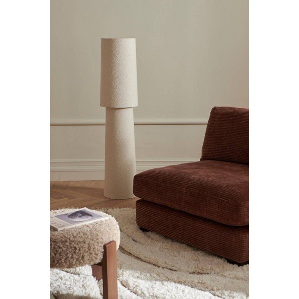 Kreemikas bukleematerjalist põrandalamp (kõrgus 119 cm) Philo - Ellos Home-image-3