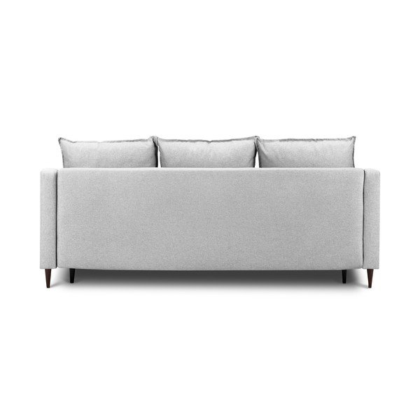 Světle šedá rozkládací pohovka s úložným prostorem Mazzini Sofas Ancolie, 215 cm-image-3