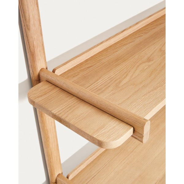 Tammepuidust moodulriiul naturaalses värvitoonis 110x202 cm Sitra - Kave Home-image-4