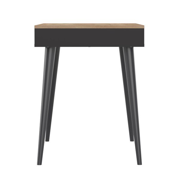 Must tammeplaadiga laud 134x59 cm - TemaHome-image-2