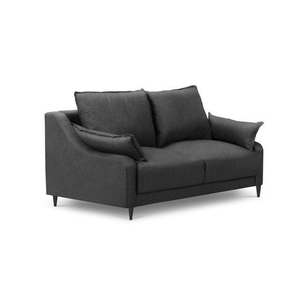Tmavě šedá pohovka Mazzini Sofas Ancolie, 150 cm-image-2