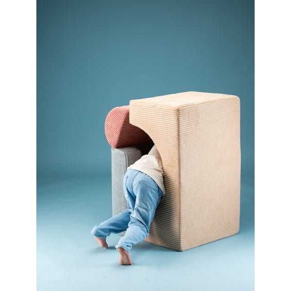 Helepruun velvetist-vahtplastist mänguväljak Rainbow - Wigiwama-image-4