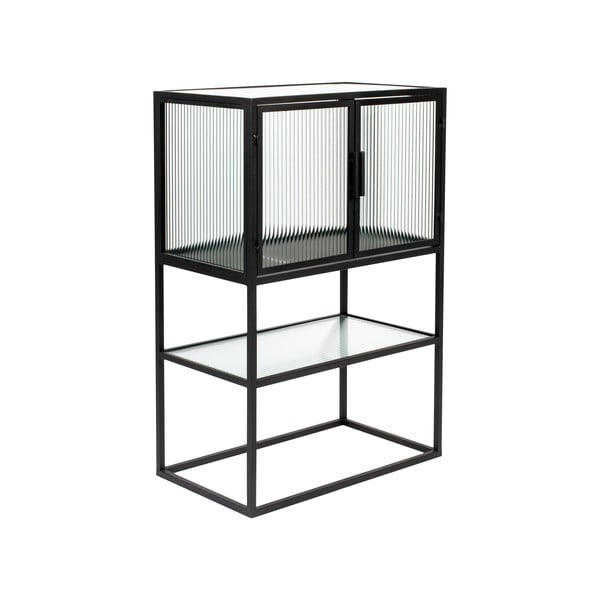 Must metallist vitriinkapp 60x90 cm Boli - Dutchbone-image-2