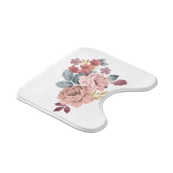 Valge-roosa WC-vaip 45x45 cm Jayana - douceur d'intérieur-image-3