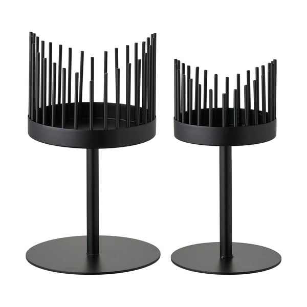 Metallist küünlajalad komplektis 2 tk Amara – House Nordic