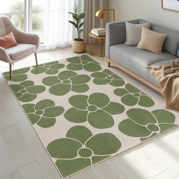 Roheline pestav vaip 160x230 cm Green Meadow - Mila Home-image-4