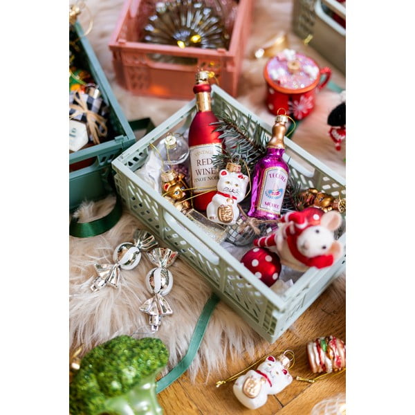 Klaasist jõulukaunistused 4tk komplektis Tequila - Sass & Belle-image-1