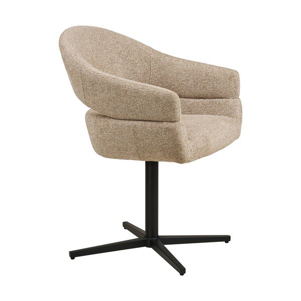 Beež polsterdatud söögitool käetugedega Dover - House Nordic-image-3