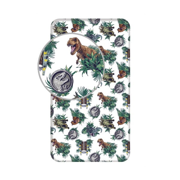 Puuvillane laste lina 90x200 cm Jurassic World "Roar" - Jerry Fabrics