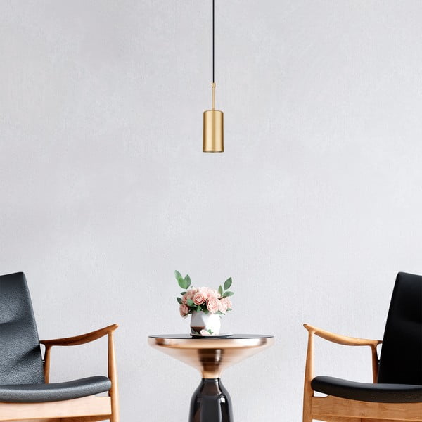 Rippvalgusti kuldset värvi , kõrgus 124 cm Geo - Squid Lighting-image-2