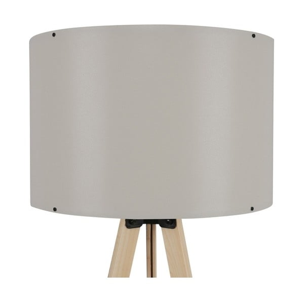 Stojací lampa s bílým stínítkem Insignio Aiden-image-2