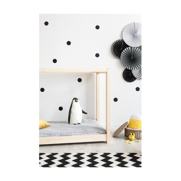 Domečková postel z borovicového dřeva Adeko Mila KM, 90 x 140 cm-image-2