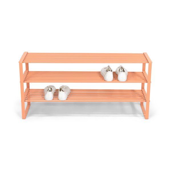 Lõhevärvi terasest kingariiul 100x48,5x29 cm Rex - Spinder Design-image-2