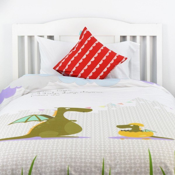 Dětské bavlněné povlečení Baleno Dragon, 140 x 200 cm-image-1