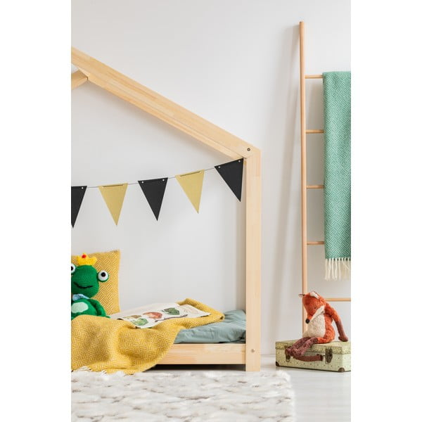 Männipuidust lastevoodi 90x190 cm Mila RM - Adeko-image-2