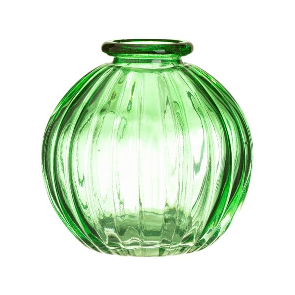 Komplekt 3 rohelisest klaasist vaasi Bud - Sass & Belle-image-4