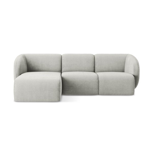 Helehall šenill-nurgadiivan (vasak nurk/diivanvoodiga) Lani - Makamii