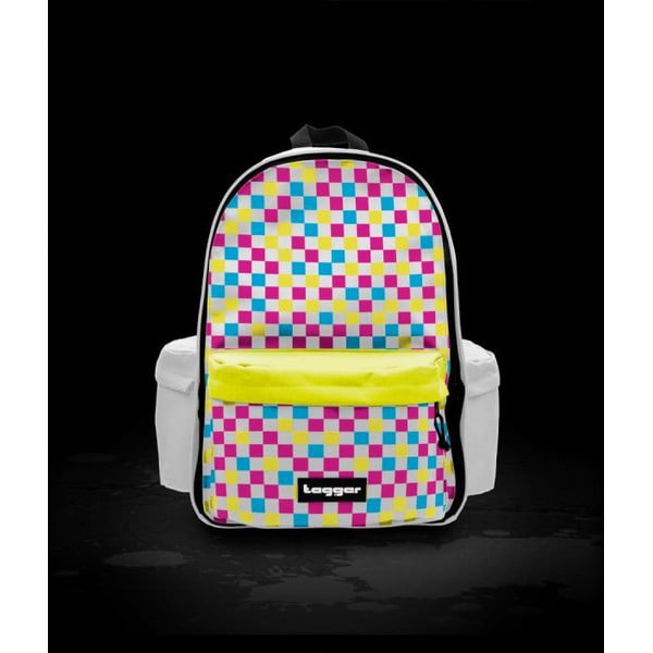 Batoh Principal Multicheck White