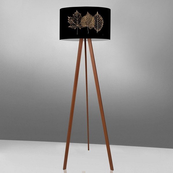 Stojací lampa Black Leaves-image-1