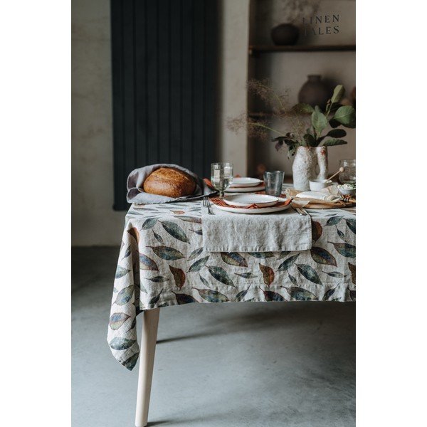 Linane linik 200x200 cm Golden Fall - Linen Tales-image-2