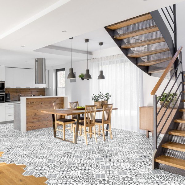 10 veekindla põrandakleebise komplekt Féroé - Ambiance-image-1