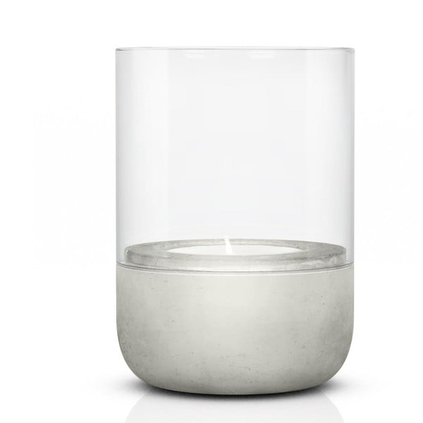 Klaasist küünlajalg betoonist alusega - Blomus-image-1