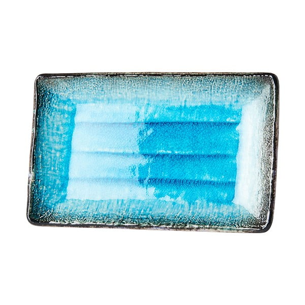 Sinine keraamiline serveerimistaldrik , 21 x 13,5 cm Sky - MIJ