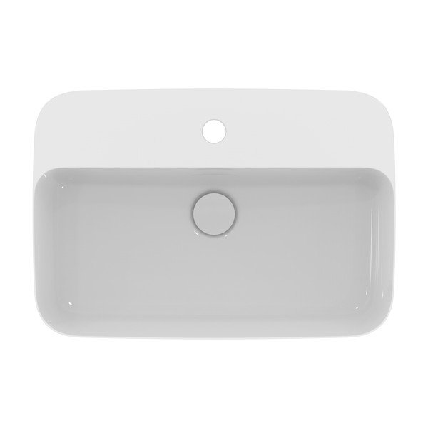 Valge keraamiline valamu 55x38 cm Ipalyss - Ideal Standard-image-2