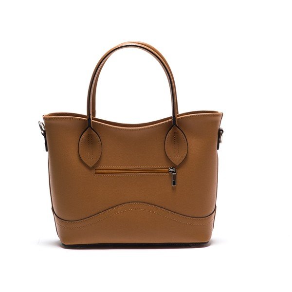 Kožená kabelka Anna Luchini 435 Cognac-image-1
