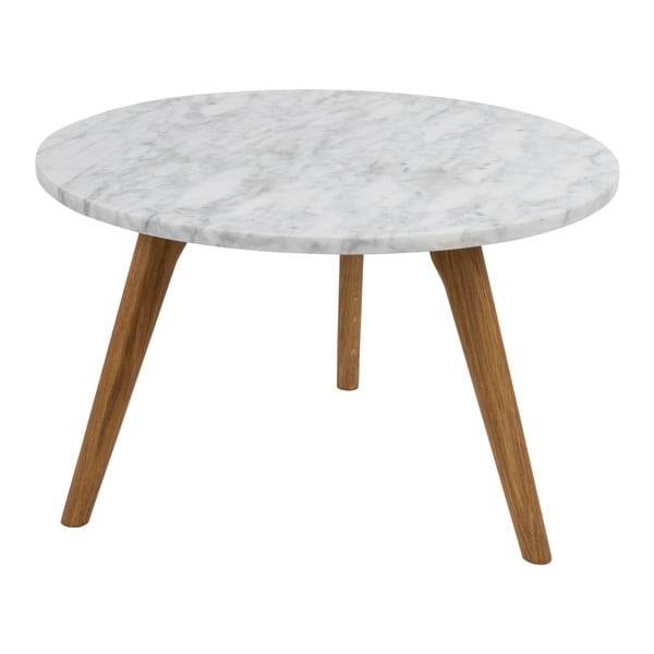 Kivist dekooriga kohvilaud , ⌀ 50 cm Stone - Zuiver-image-1