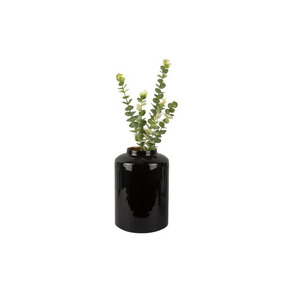 Mustast emailist Grand vaas, kõrgus 28 cm - PT LIVING-image-1