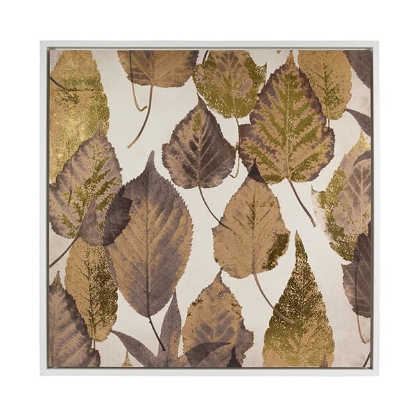 Nástěnný obraz Santiago Pons Brown Leaves, 104 x 104 cm