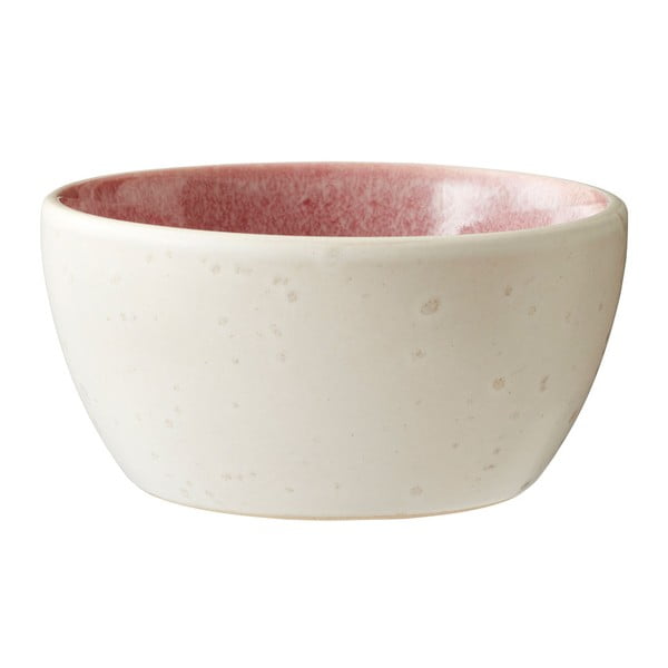 Valged serveerimiskausid 4 tk komplektis, kivitoorainest ø 10 cm Stentøj - Bitz-image-3