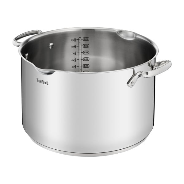 Roostevabast terasest kaanega pott induktsioonile 10 l Duetto+ - Tefal-image-3