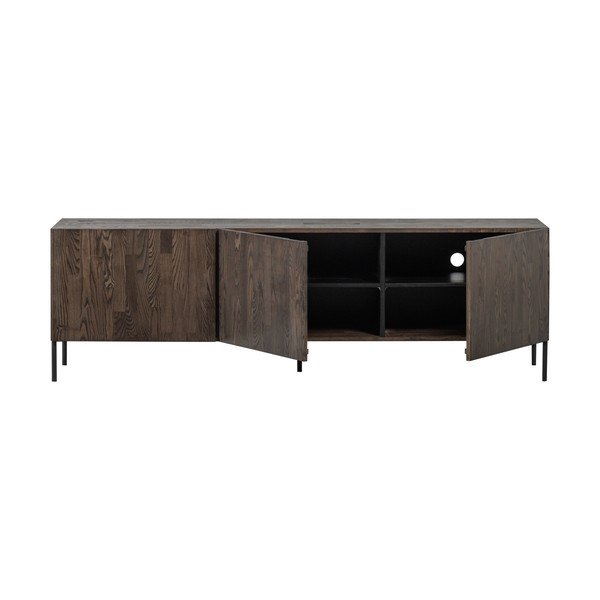 Pruun männipuidust TV-alus 180x56x46 cm Bono - WOOOD-image-4