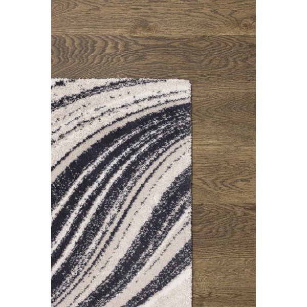 Kreem-hall villane vaip 133x180 cm Zebre - Agnella-image-3