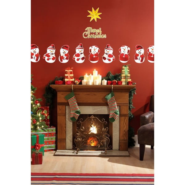 Komplekt 11 jõululumeeste kleebist - Ambiance-image-4