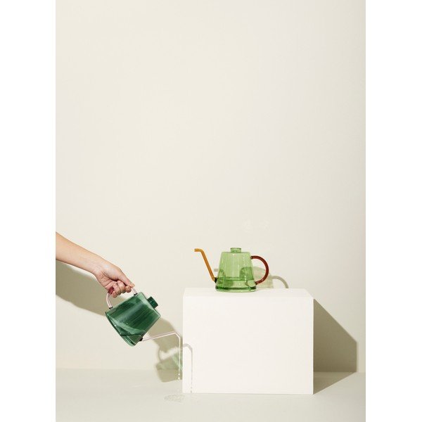 Klaasist kastekann 1 l Flora - Hübsch-image-4