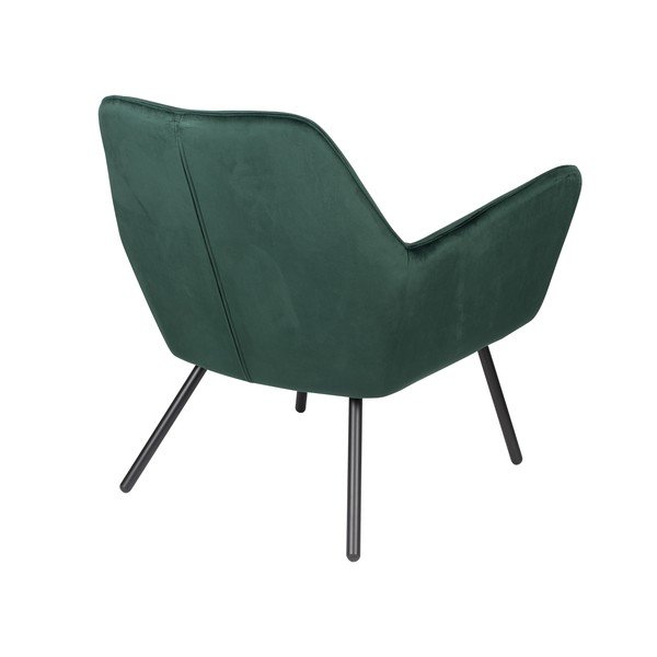 Tumeroheline sametist tugitool Bon - White Label-image-4