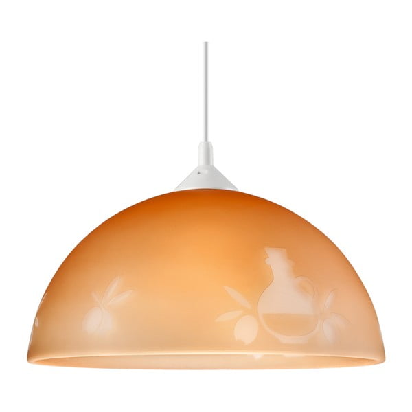 Pruun rippvalgusti ø 30 cm - LAMKUR-image-1