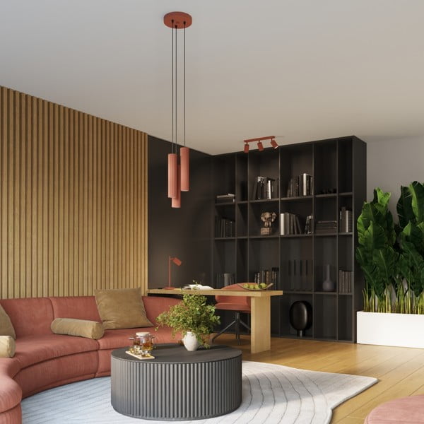 Tellisevärvi rippvalgusti ø 19,5 cm Gleam - Sollux-image-1