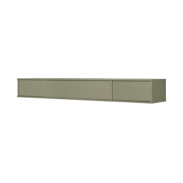 Khaki värvi TV-alus 176x22x32,5 cm Mistral - Hammel Furniture-image-1