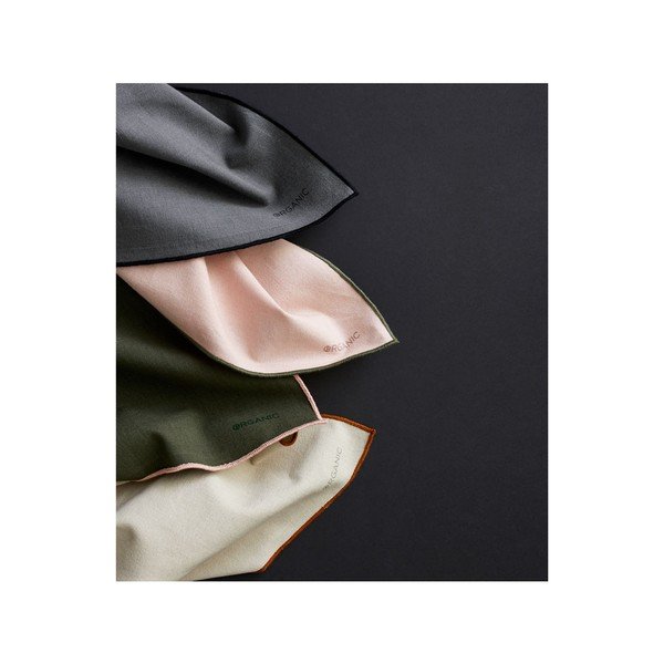 2 roosa puuvillase salvrätiku komplekt Södahl , 50 x 50 cm Organic - Södahl-image-3