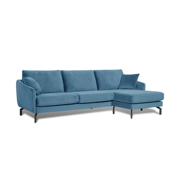 Sinine sametne nurgadiivan (paremas nurgas) Magic - Scandic-image-2