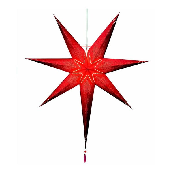 Závěsná svítící hvězda Strala, 85 cm