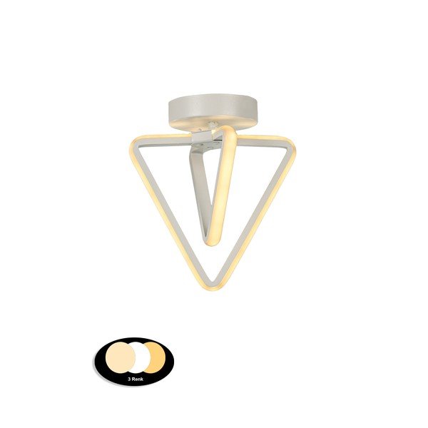 Valge metallist LED laevalgusti Baris - Squid Lighting-image-2