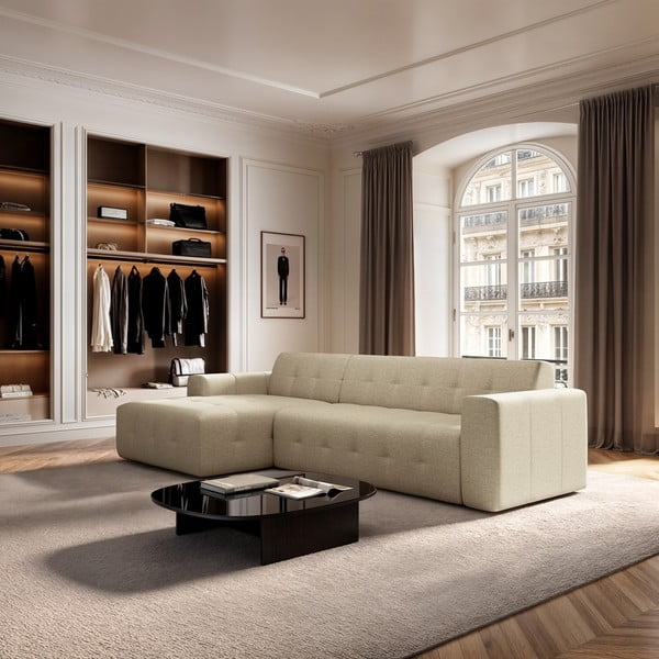 Beež nurgadiivan (vasak nurk) Tuil - Rodier-image-1