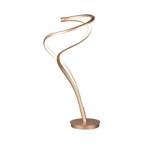 Kuldne LED laualamp metallist varjuga (kõrgus 56 cm) Nala - Trio Select-image-2