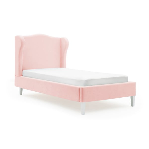 Dětská růžová postel PumPim Lara, 200 x 90 cm